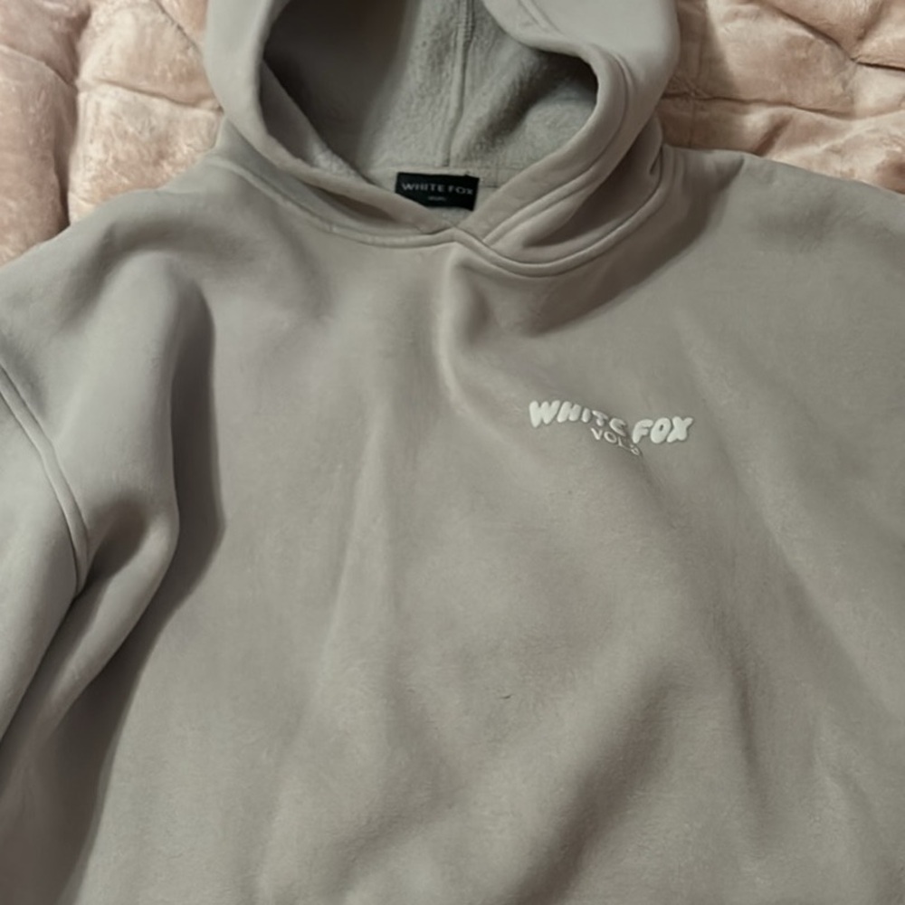 White Fox Boutique Gray Hoodie